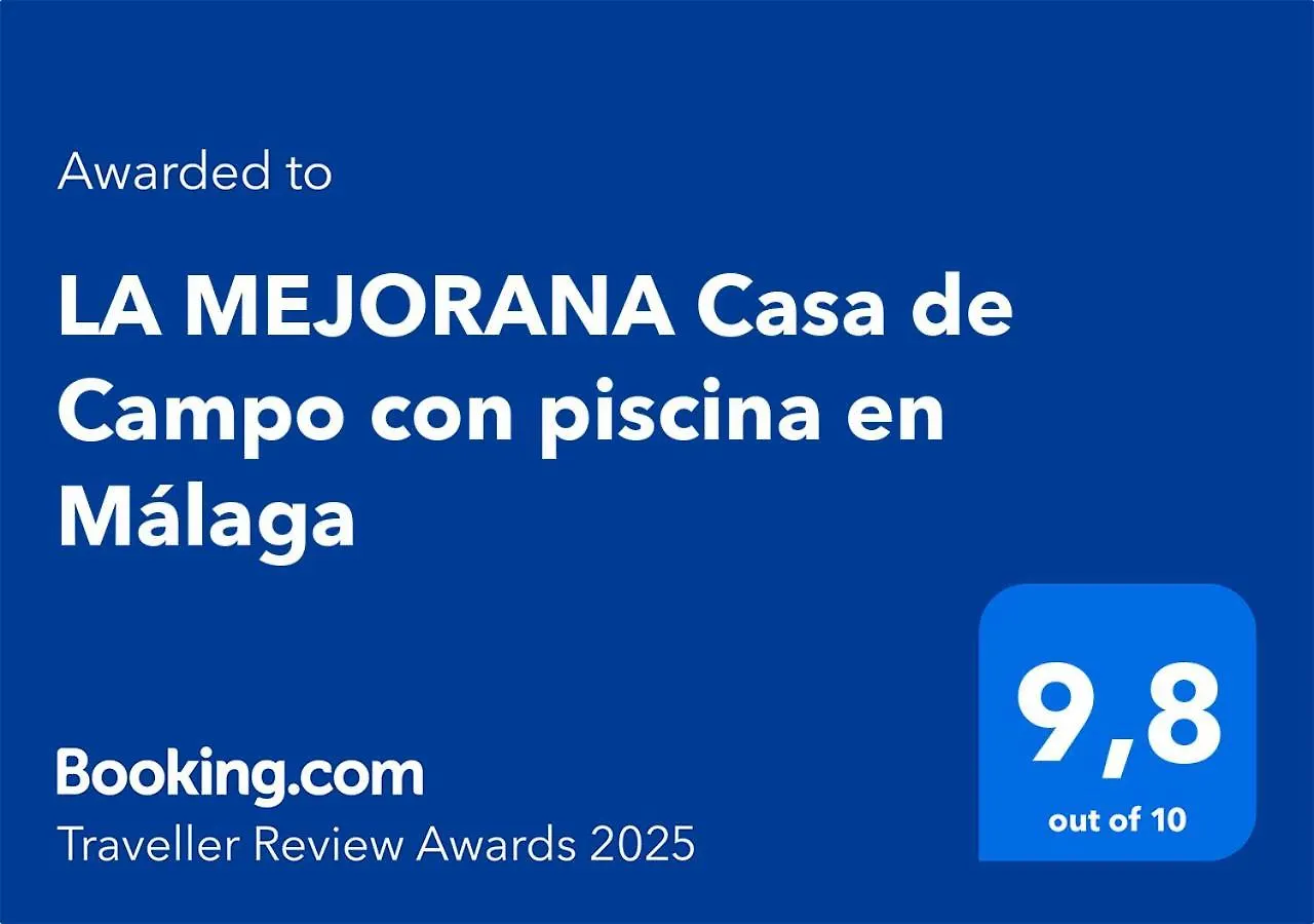 La Mejorana Casa De Campo Con Piscina Villanueva de Tapia İspanya